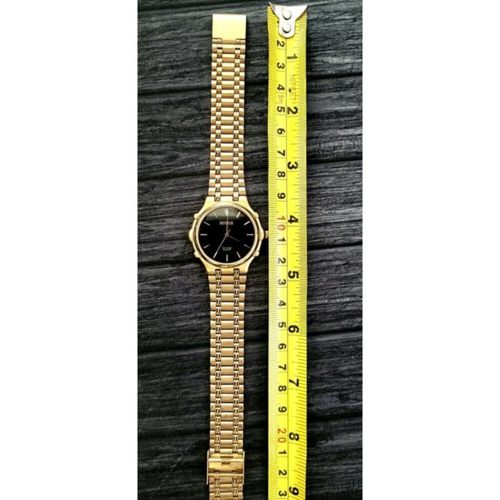 Rare Vintage Benrus Swiss Diamond Executive Gold Tone Watch‎ - Picture 6 of 9